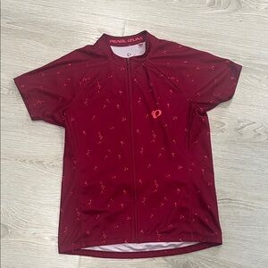Pearl Izumi Burgundy Select Escape Cycling Top
